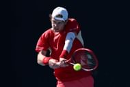 Bergs in action at the 2025 Australian Open (Source: Getty)